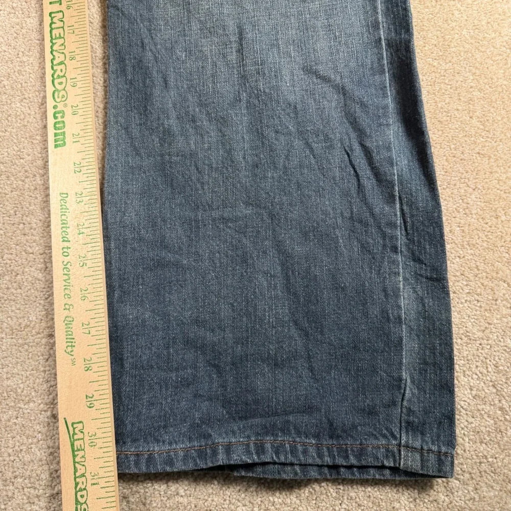 Levi's 569 Loose‎ Straight Jeans Mens 40x32 (FITS 40x31) Blue Denim Relaxed Fit